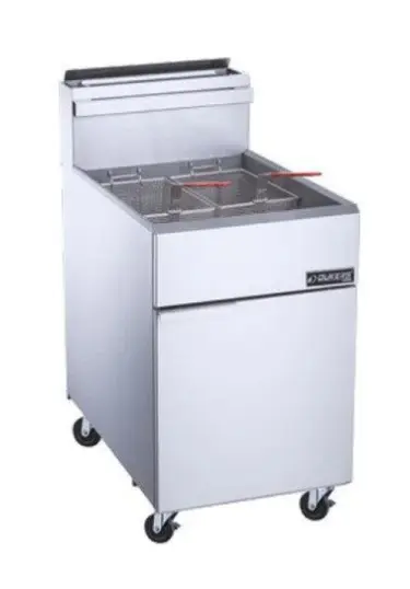 Liquid Propane Gas Fryer with 5 Tube Burners