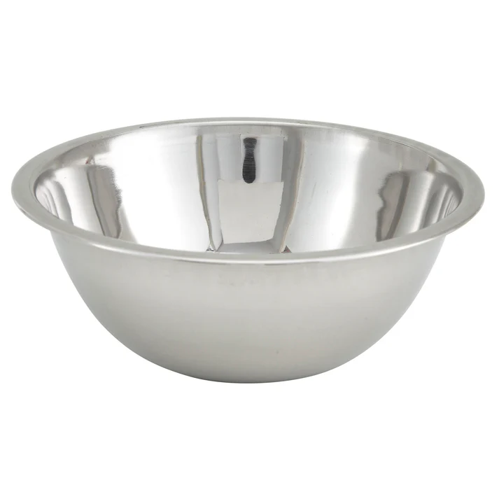 Mixing Bowl, Economy, Stainless Steel  / 3/4 Qt