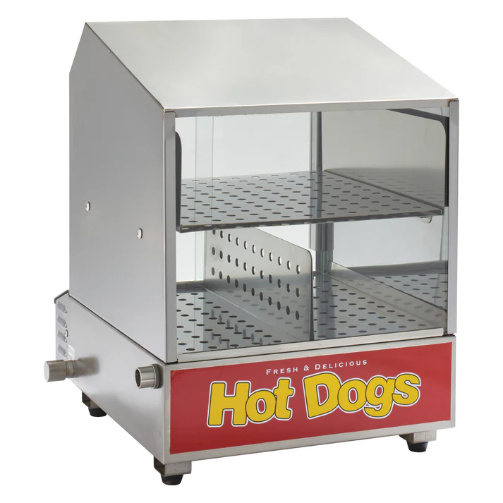 BenchmarkUSA "Dog Pound" Hot Dog Steamer Merchandiser