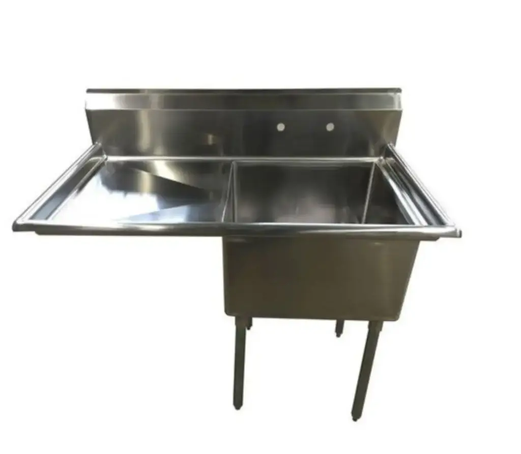 L&J LJ1821-1L 27" 1 Compartment Sink / Left Drainboard
