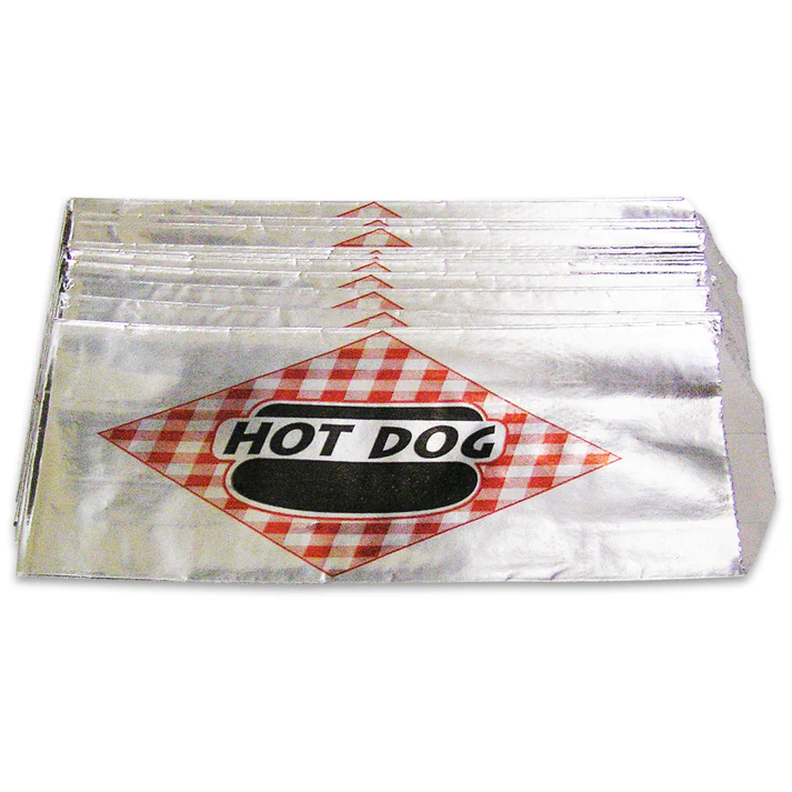  BenchmarkUSA Hot Dog Foil Bags QTY1,000bags/case