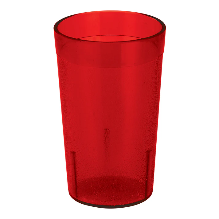 Pebbled Tumblers - 8 oz / Red