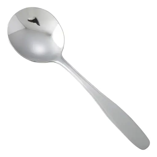 [0008-04] Manhattan Bouillon Spoon, 18/0 Heavyweight