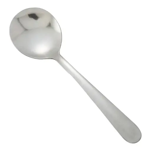 [0012-04] Windsor Bouillon Spoon, 18/0 Heavyweight