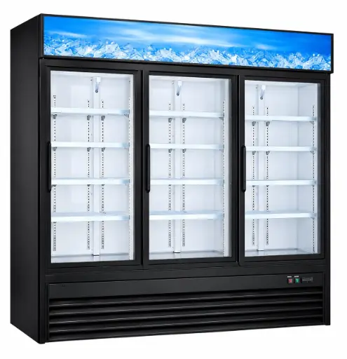 [G1.9YBM3F-HC] Merchandising Sliding Glass Door Cooler 