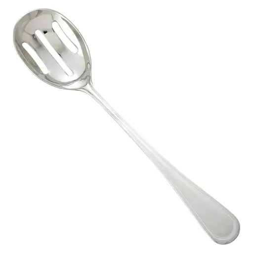[0030-24]  Shangarila Banquet Slotted Spoon, 18/8 Extra Heavyweight