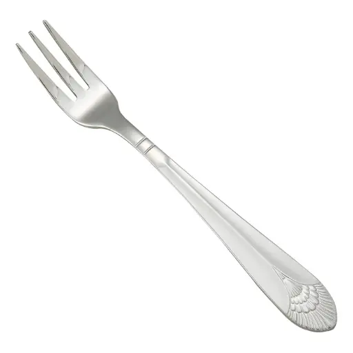 [0031-07] Peacock Oyster Fork, 18/8 Extra Heavyweight