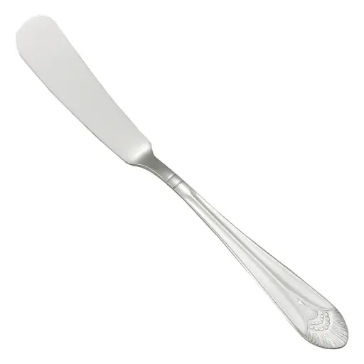 [0031-12] Peacock Butter Spreader, 18/8 Extra Heavyweight