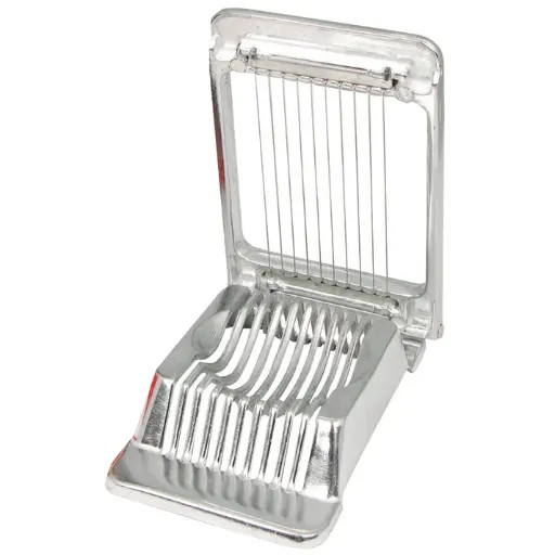 [AES-4]  Aluminum Egg Slicer - Square