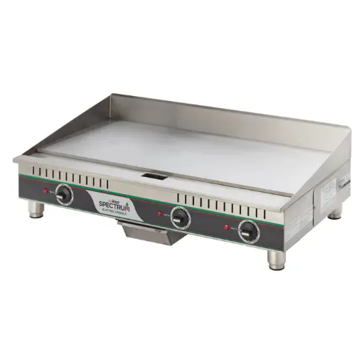 [EGD-36M] Spectrum 36" Electric Griddle, Two Heat Zones