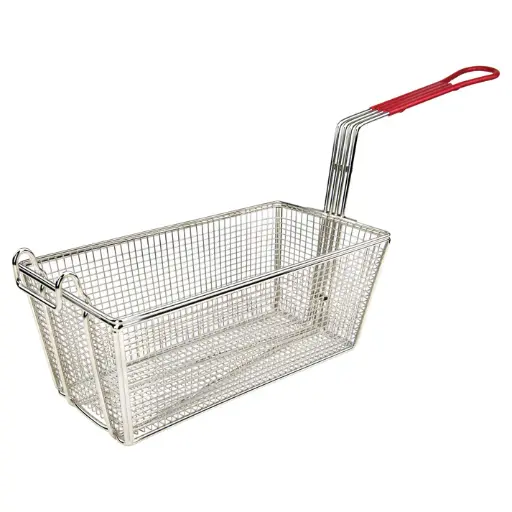 [FB-25] Fry Basket - 12-7/8 x 6-1/2 x 5-3/8