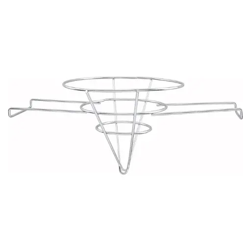 [FF-10] Fryer Filter Stand, Chrome Plated