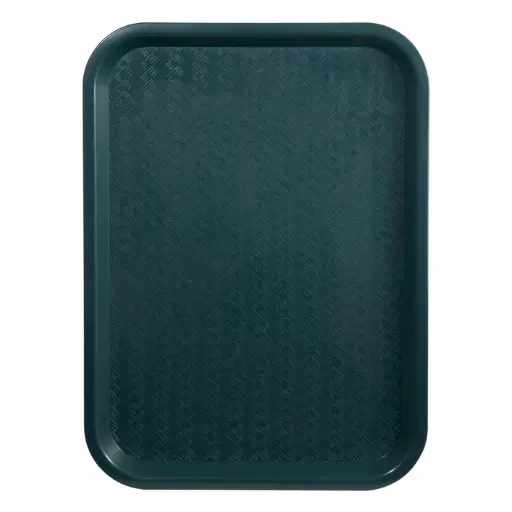 [FFT-1418G] High Quality Plastic Cafeteria Tray - 14 x 18, Green