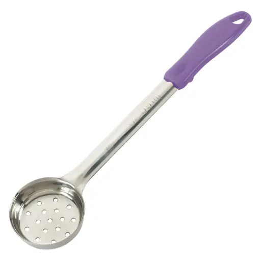 [FPP-2P] Allergen-Free One-Piece Stainless Steel Portioners - Perforated, 2 oz