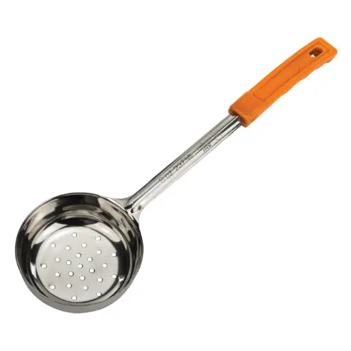 [FPPN-8] Winco Prime One-Piece Stainless Steel Portioners - Perforated, 8 oz