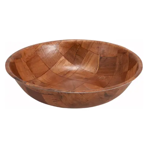[WWB-6] Salad Bowl, Wooden - 6" 