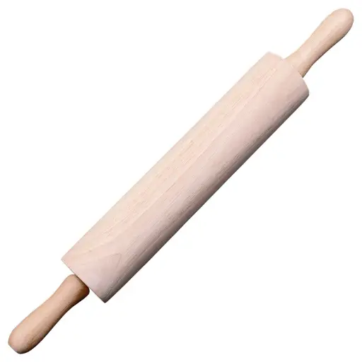 [WRP-13]  Wooden Rolling Pin - 13"