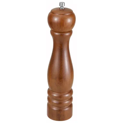 [WPM-10] 10" Peppermill, Russet Brown Wood