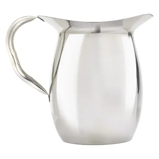[WPB-3C] 3 Qt S/S Bell Pitcher with Ice Guard