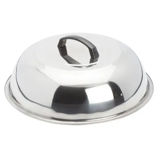 [WKCS-14] Stainless Steel Wok Cover - 13-3/4"