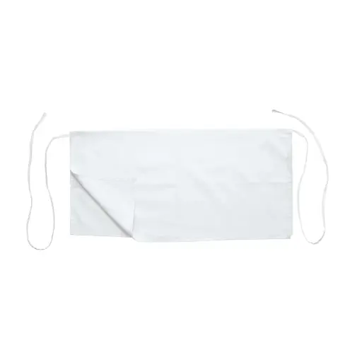 [WA4-3417W] Four-Way Apron - White