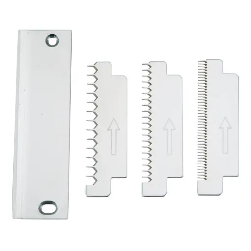[VTS-3GBS]  3 Piece Serrated Blade Set for VTS-3G: Coarse, Medium, Fine