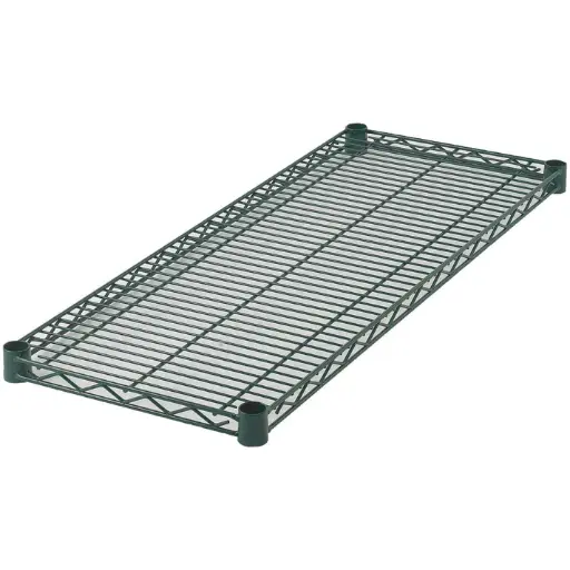 [VEX-1842] Wire Shelf, Epoxy-Coated - 18" x 42"