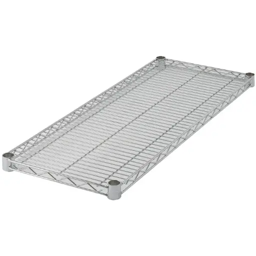 [VC-1424] Wire Shelf, Chrome-Plated - 14" x 24"