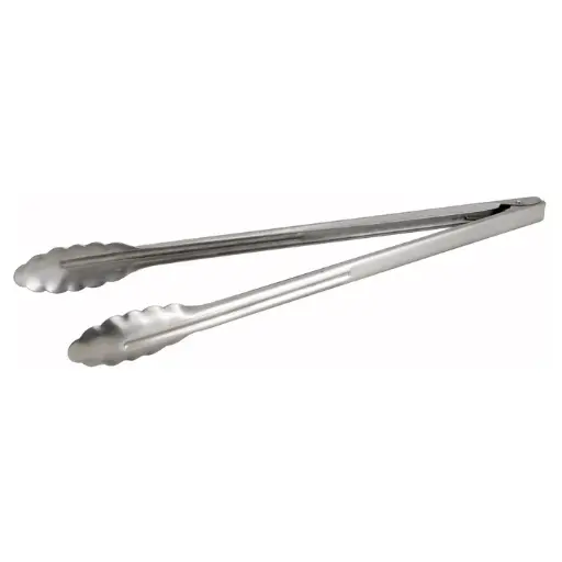 [UT-16HT] Stainless Steel Utility Tongs, Extra Heavyweight - 16"