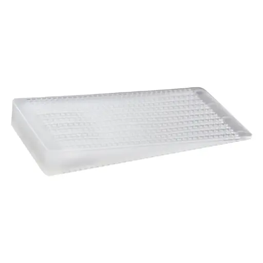 [TW-75W] Stabelizer Plastic Table Wedges/Shims - Translucent