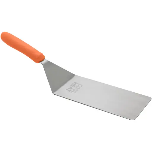 [TNH-61]  Cool Heat High Heat Hamburger Turner with Offset, 5-1/8" x 2-7/8" Blade