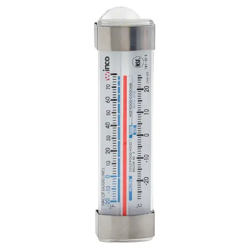 [TMT-RF4] Refrigerator/Freezer Thermometer, Suction Cup