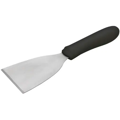 [TKP-32] Scraper, Black Polypropylene Handle - 4-1/2" x 3-1/8"