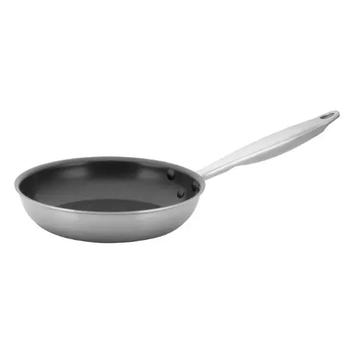 [TGFP-8NS] Tri-Gen Tri-Ply Stainless Steel Fry Pan, Non-Stick - 8" Dia
