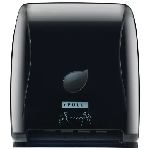 [TDAC-8K] Pur-Clean Auto-Cut Roll Towel Dispenser - Black
