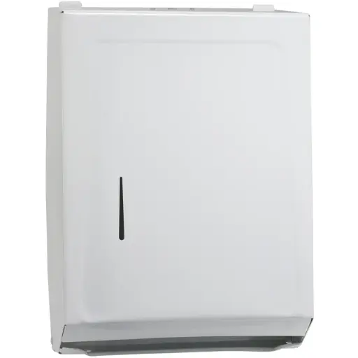 [TD-600] Multi-Fold Paper Towel Metal Dispenser - White