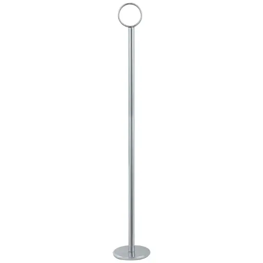 [TBH-15] Table Number Holder, Chrome - 15"
