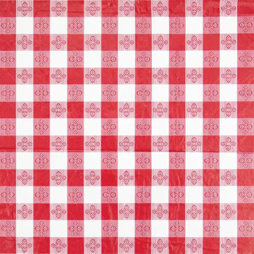 [TBCO-90R] Table Cloth, Rectangle - Red, 52" x 90"