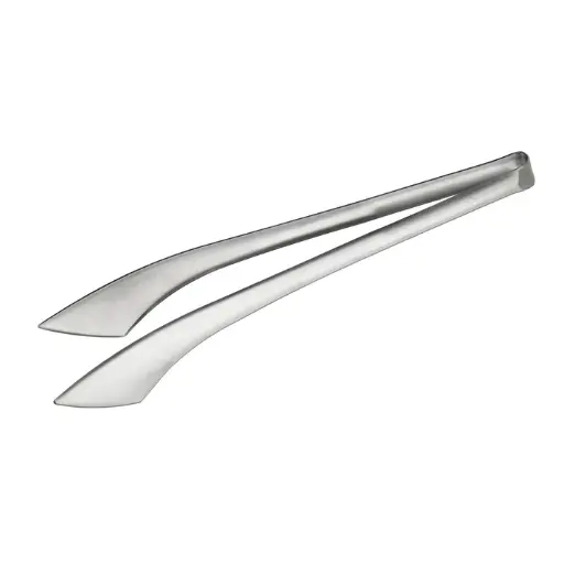[STH-13] Serving Tongs, Satin Finish - 13-1/2"