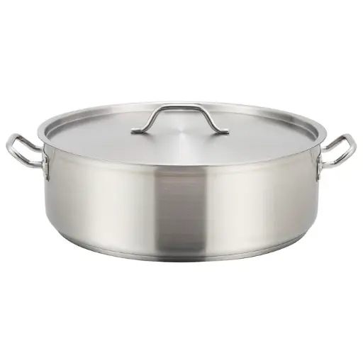 [SSLB-20] Stainless Steel Brazier - 20 Quart