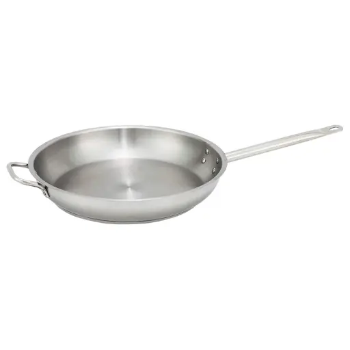 [SSFP-12] Stainless Steel Fry Pan - 12" Dia