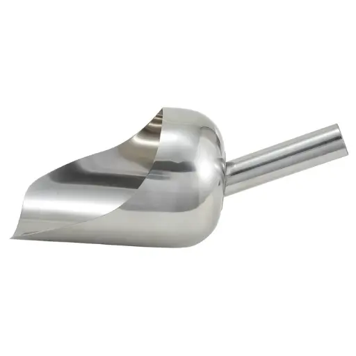 [SSC-3] Utility Scoop, Stainless Steel - 2 Quart