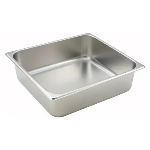 [SPTT4] Straight-Sided Steam Pan, 25 Gauge Stainless Steel