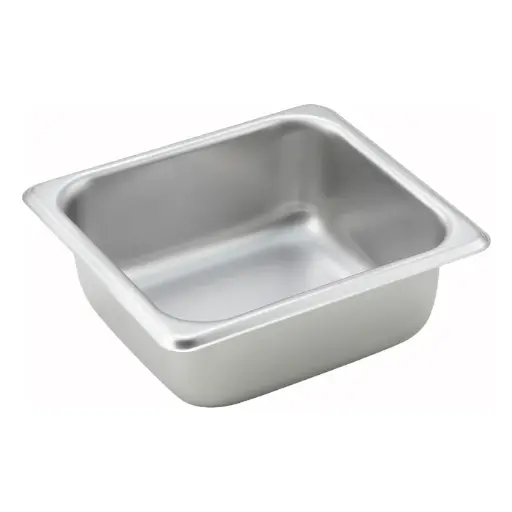 [SPS2] Straight-Sided Steam Pan, 25 Gauge Stainless Steel