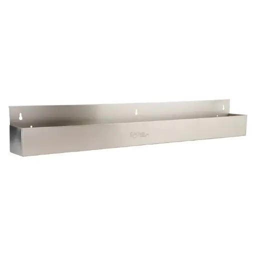 [SPR-42S] Bar Maid Single Bar Speed Rail, Stainless Steel - 42"