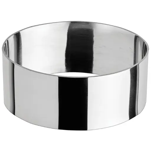 [SPM-31O] Stainless Steel Pastry Mold - Oval, 3"