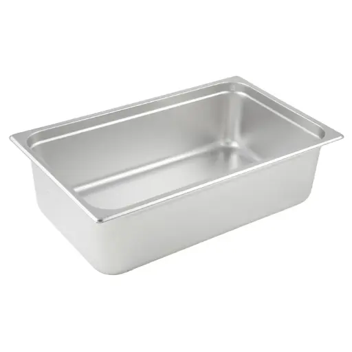 [SPJP-106] Anti-Jam Steam Pan, 23 Gauge Stainless Steel - Full, 6"