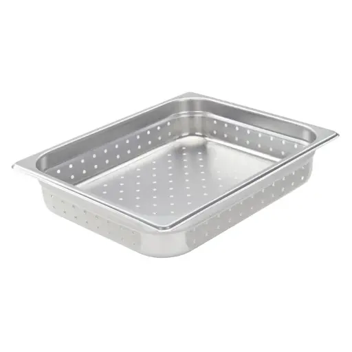 [SPJH-202PF] Perforated Steam Pan, 22 Gauge Stainless Steel