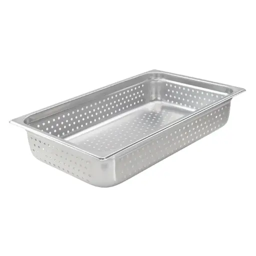 [SPJH-104PF] Perforated Steam Pan, 22 Gauge Stainless Steel