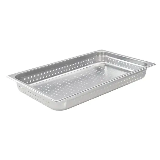 [SPJH-102PF] Perforated Steam Pan, 22 Gauge Stainless Steel